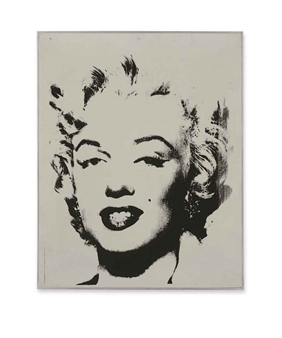 White Marilyn - Andy Warhol
