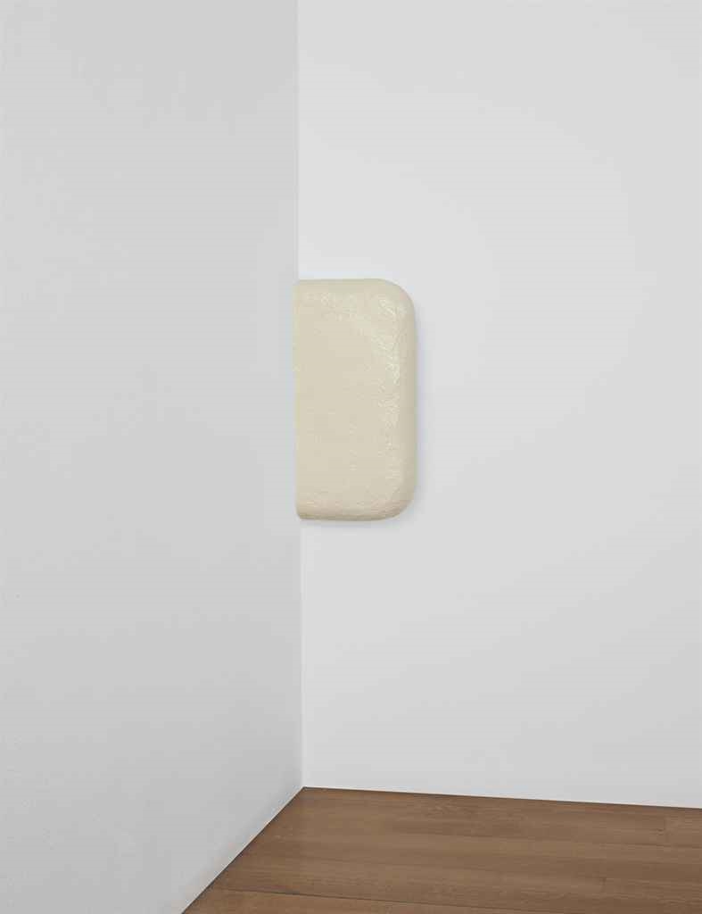 Artwork by Robert Gober, The Disappearing Sink, Made of plaster, wood