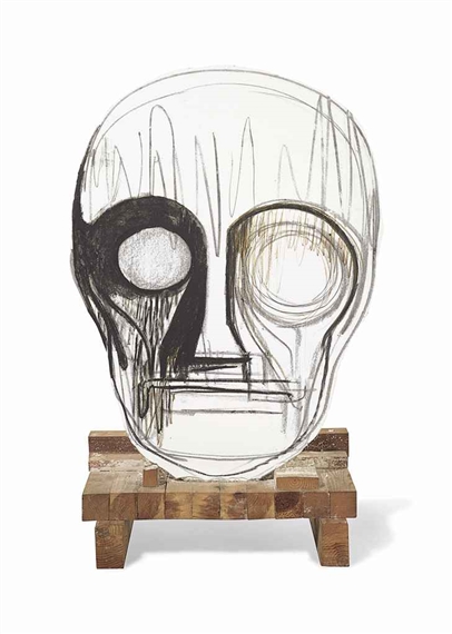 Working Title (Oilbar Mask) by Thomas Houseago, 2008