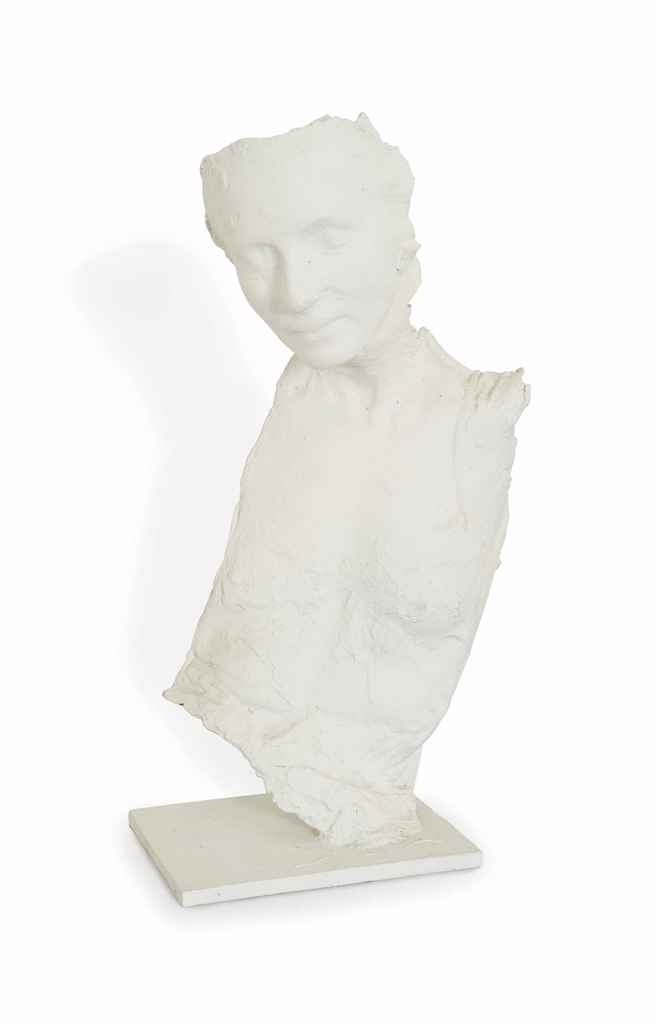 Woman in Lace by George Segal, 1985