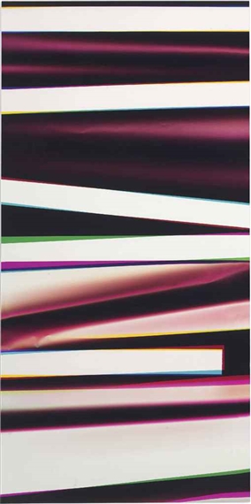 Black Curl (9:6/MYC/Six Magnet: Los Angeles, California, March 26th 2013, Fuji by Walead Beshty, 2013