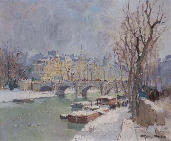 Canal de Suecia by Georges Charles Robin