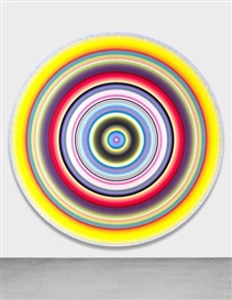 Review: Gary Lang's paintings at Ace Gallery make spirits soar