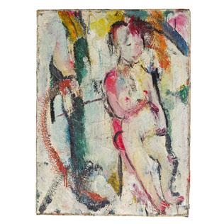 Nude by Herbert Boeckl, 1919