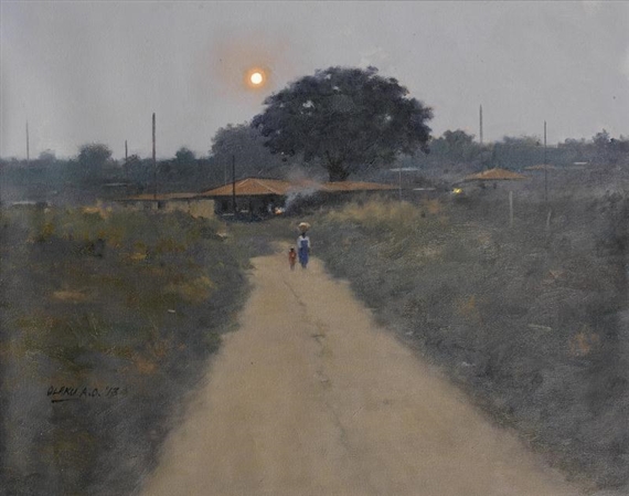Ancestral Paths by Abiodun Olaku, 2013