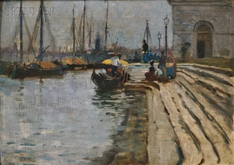 Venice Steps - Frank Duveneck