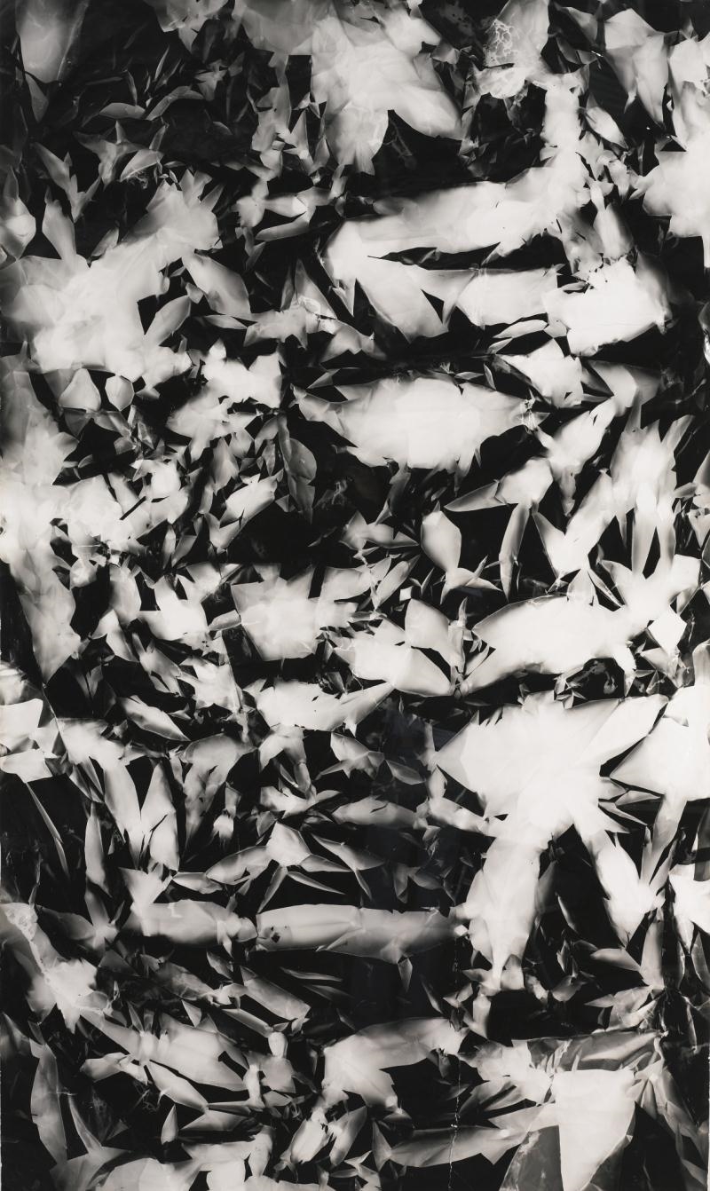 Artwork by Walead Beshty, PICTURE MADE BY MY HAND WITH THE ASSISTANCE OF LIGHT, Made of fiber based photo paper