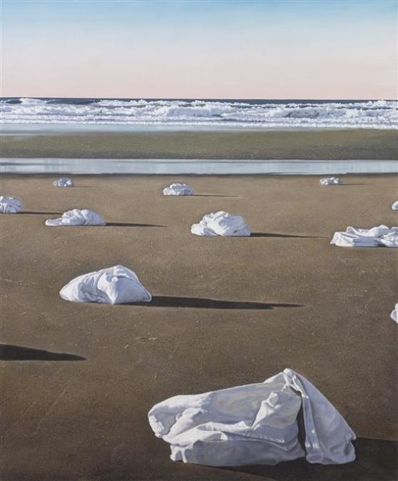 Artwork by David Ligare, Big Sur, Made of oil on canvas