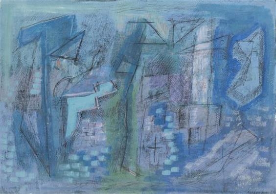 Untitled by Louis Schanker, 1944