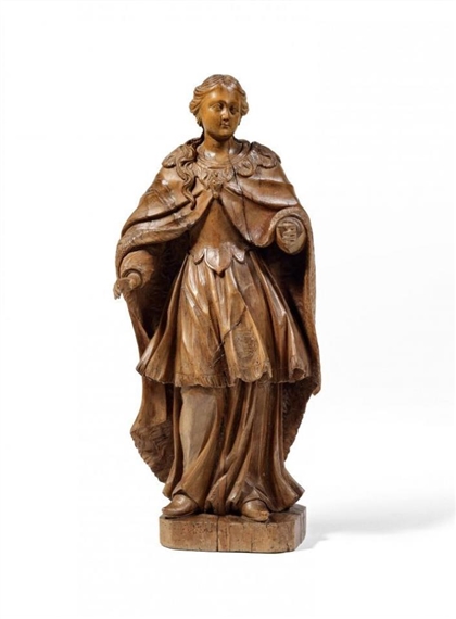 Saint Barbara by German School, 18th Century