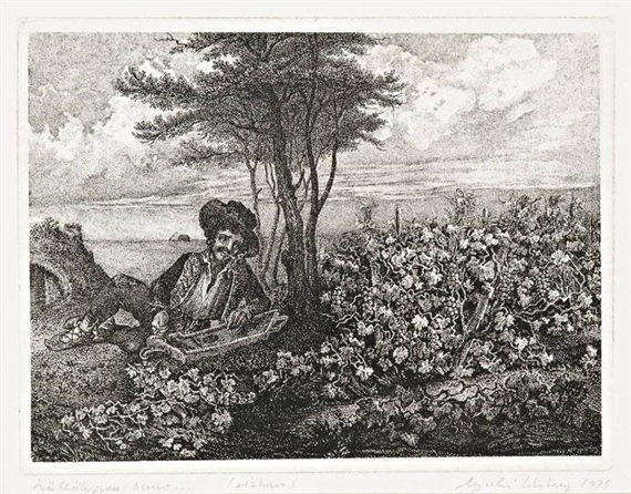 In the vineyard anno by Líviusz Gyulai, 1975