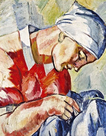 Working woman by György Kohán