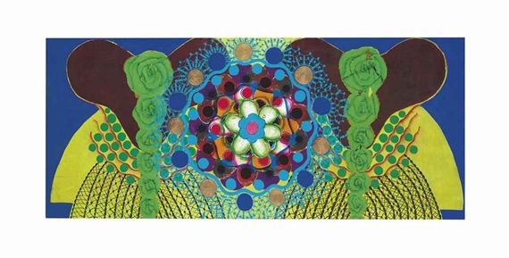 O inverno by Beatriz Milhazes, 1995