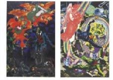 5 Works: Precognition I-V by Tadanori Yokoo, 1989