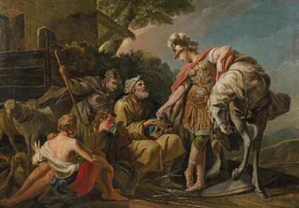 ERMINIA AND THE SHEPHERDS - Jean Courrege