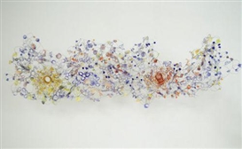Yuriko Yamaguchi’s Mixed-Media Clouds at Adamson Gallery
