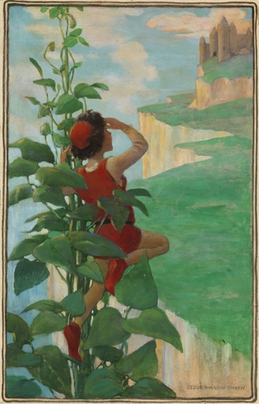 JACK AND THE BEANSTALK by Jessie Willcox Smith, 1916