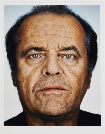 Jack Nicholson by Martin Schoeller, 2002