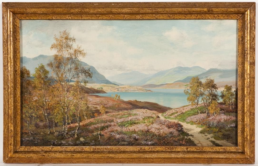 Melvin Rennie Loch kinnord, moor MutualArt