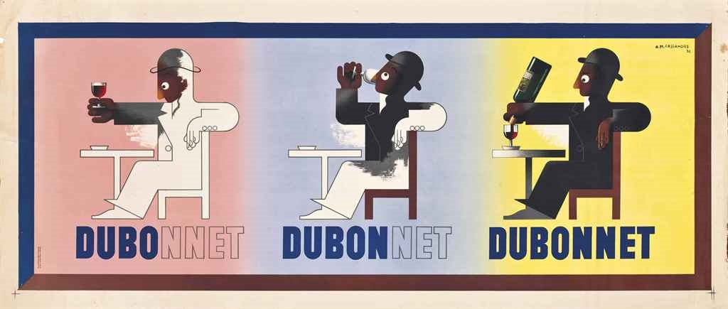 A.M. Cassandre | DUBO, DUBON, DUBONNET (1932) | MutualArt
