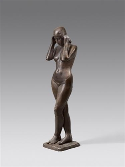 SCHWIMMERIN II - Gerhard Marcks