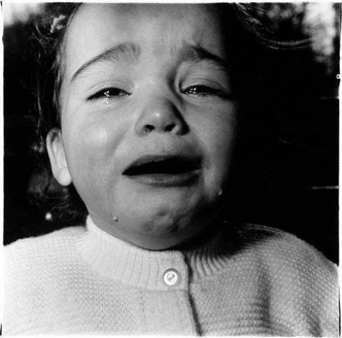 „A CHILD CRYING, N.J.“ 1967 by Diane Arbus, printed 1972