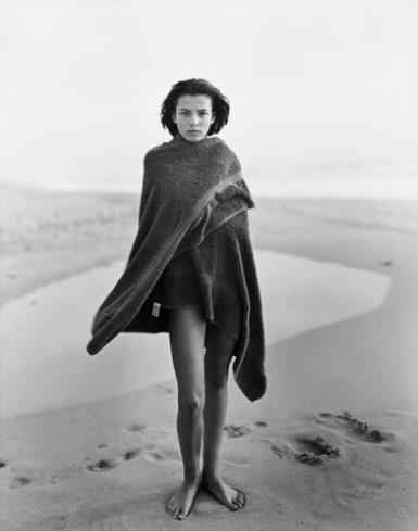 „MARINE; THE LAST DAY OF SUMMER #2; MONTALIVET, FRANCE“ by Jock Sturges, 1989