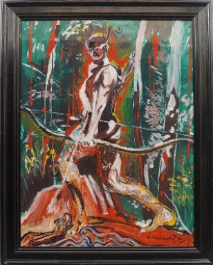 Ron Chaddock | The Hunters of Predators, (Apollo and the Serpent) (1990 ...