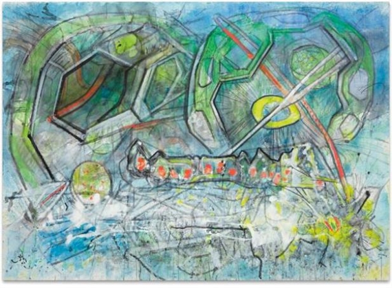 Roberto Matta | Diagramme de l'espace (1996 - 1997) | MutualArt
