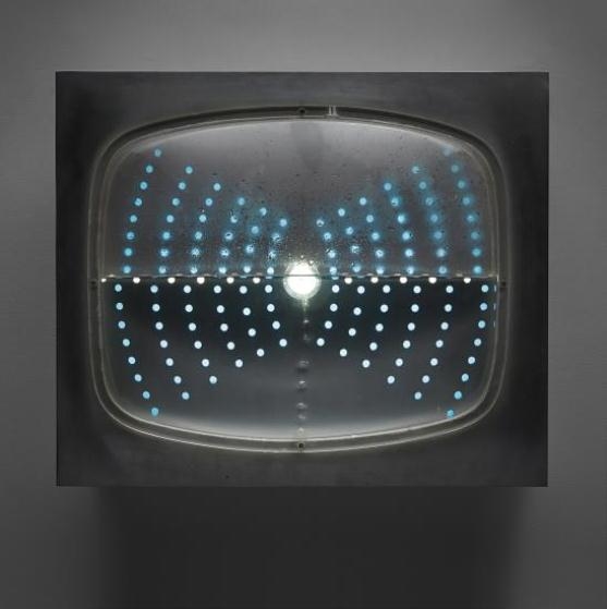 Televisor hidrolizado by Gyula Kosice, 1966