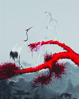 Artist 'chills out' in Beijing's 798 Art Zone