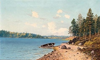 VIEW FROM THE SHORE - Eugen Taube