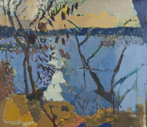 Inland Lake by Earl George Alexander Eugene Douglas Haig, 1984