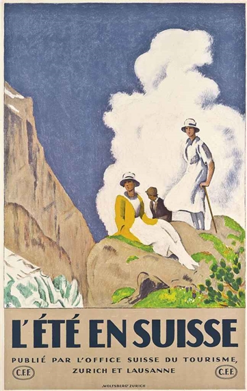 L'ÉTÉ EN SUISSE by Emil Cardinaux, 1921
