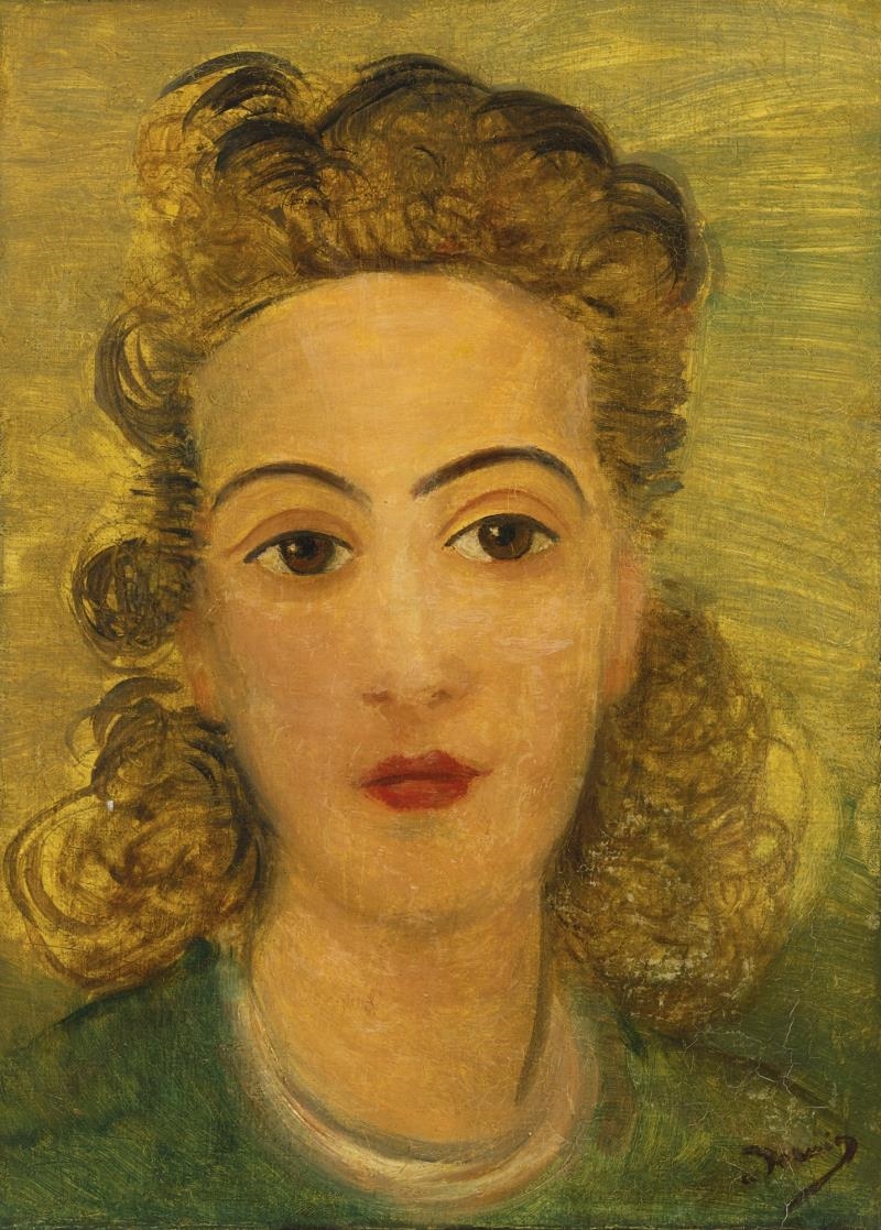 André Derain | PORTRAIT DE FEMME (1934 - 1939) | MutualArt