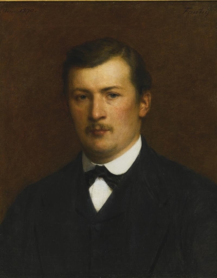PORTRAIT DE MONSIEUR HENRI PETITDIDIER by Henri Fantin-Latour, 1870