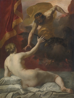 THE APPEARANCE OF ZEUS - French School, 18th Century