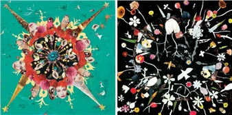 2 works; Kaleidoscope; The Bird and the Sky - Liu Shih-Tung