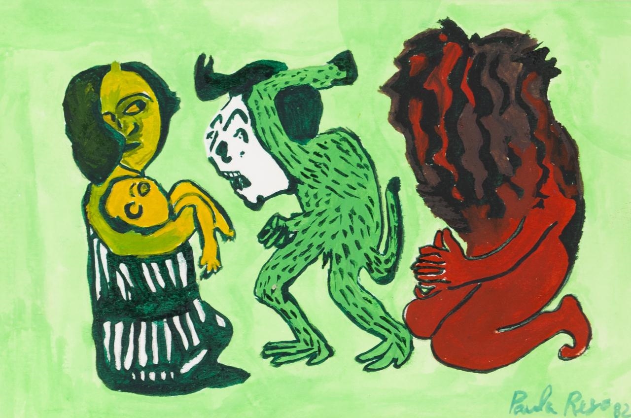 Artwork by Paula Rego, Untitled, Made of Gouache on paper