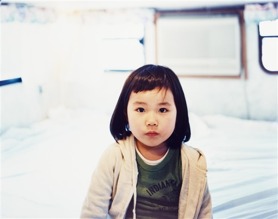 #8 (from the series: tokyo and my daughter) by Takashi Homma, 2006