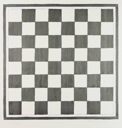 Chessboard by Klaas Gubbels, 1986