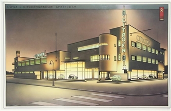 J. Wils - Citroëngebouw Amsterdam - J. Veerkamp