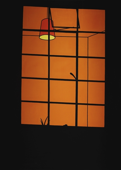 WINDOW AT NIGHT by Patrick Caulfield, 1969
