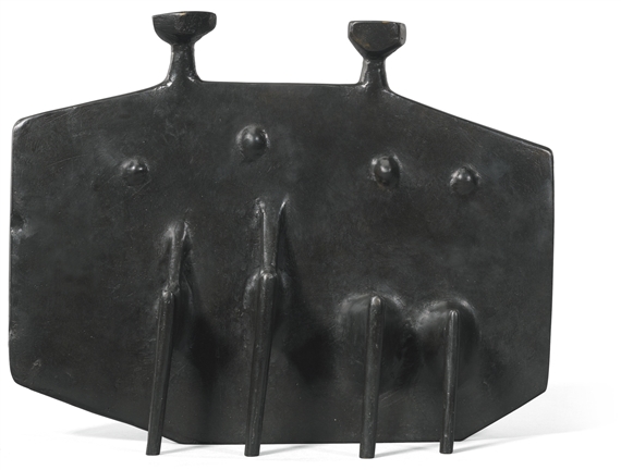 DIARCHY by Kenneth Armitage, Conceived in 1957, re-worked by the Artist in 1991