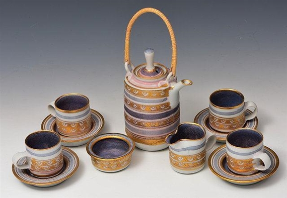 Mary Rich | Miniature tea set | MutualArt