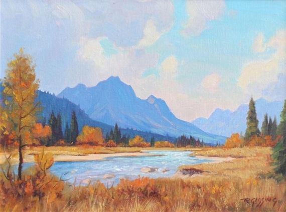 THE HIGHWOOD VALLEY by Roland Gissing, 1964