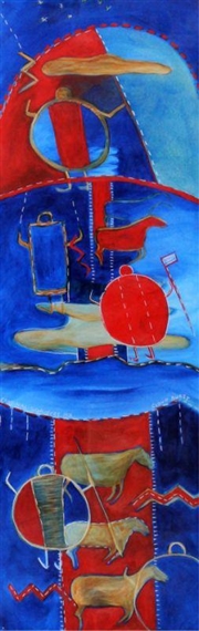 CLOUD BURST by Joane Cardinal-Schubert