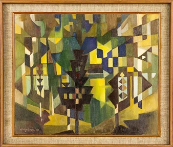 Painting"R" - A. M. Stevens