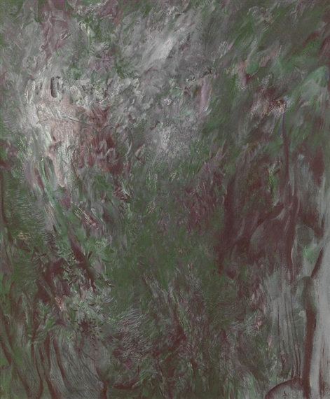 Disliked Colours. Chromium Oxide and Caput Mortuum (Dark) by Vladimir Dubossarsky, 1989