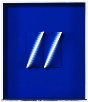 2 Lichstreifen im Raum - Axel Dick